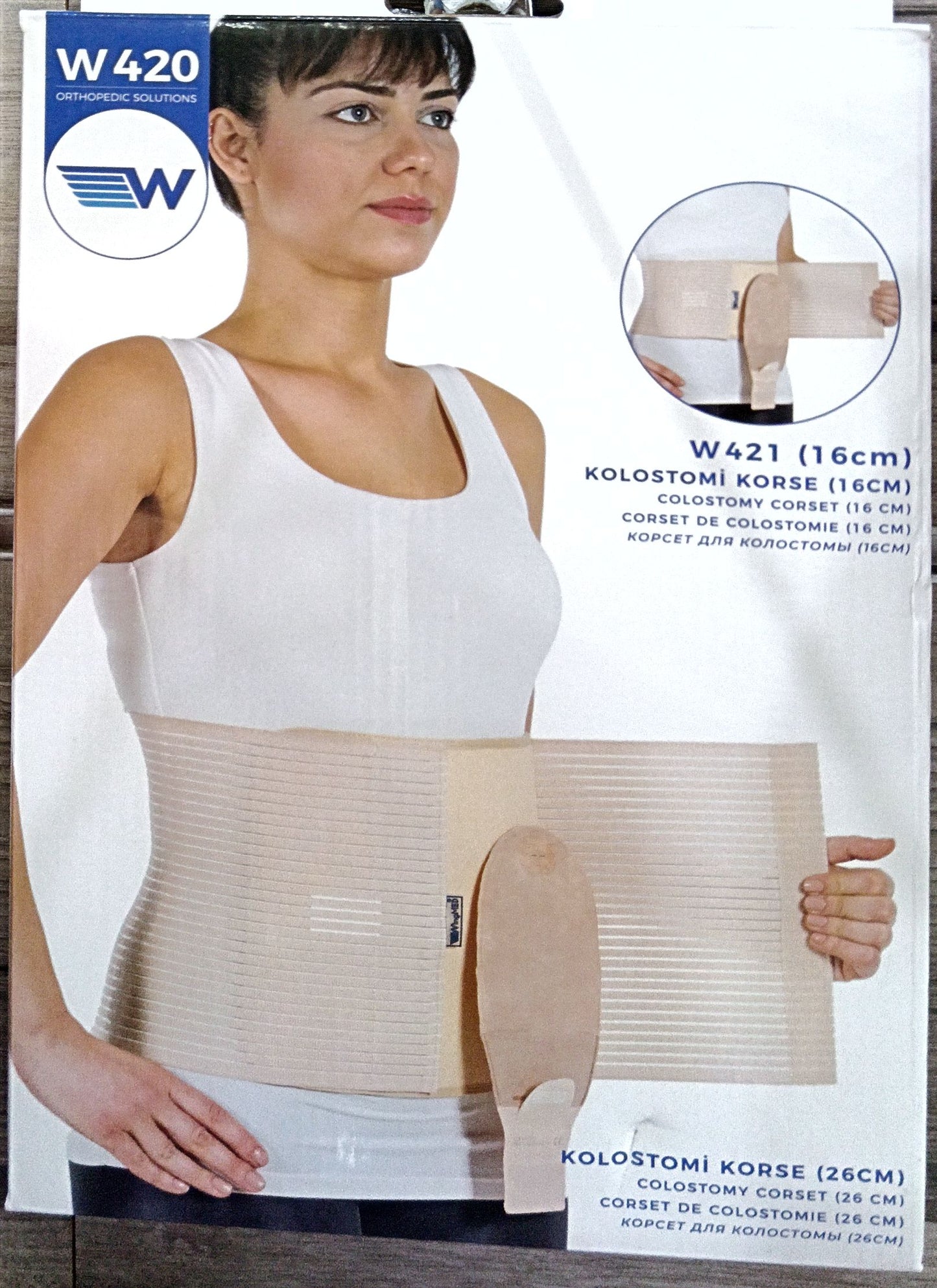 Ceinture pour poche colostomie W420