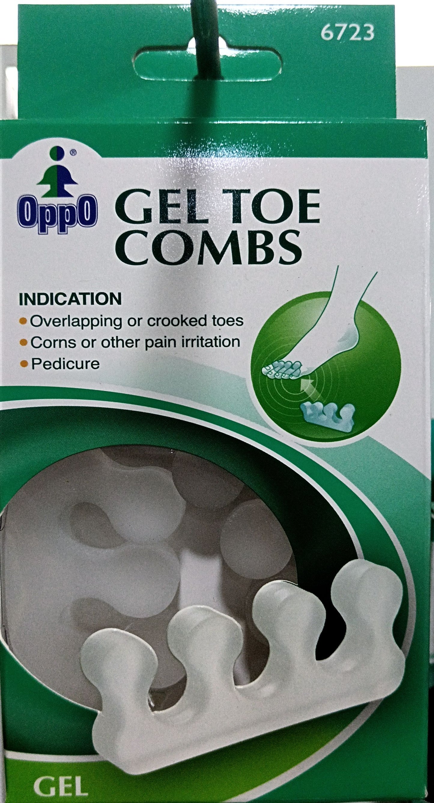 SÉPARATEUR EN SILICONE 5 ORTEILS 6723