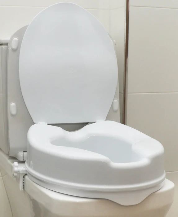 REHAUSSE DE TOILETTE AVEC COUVERCLE