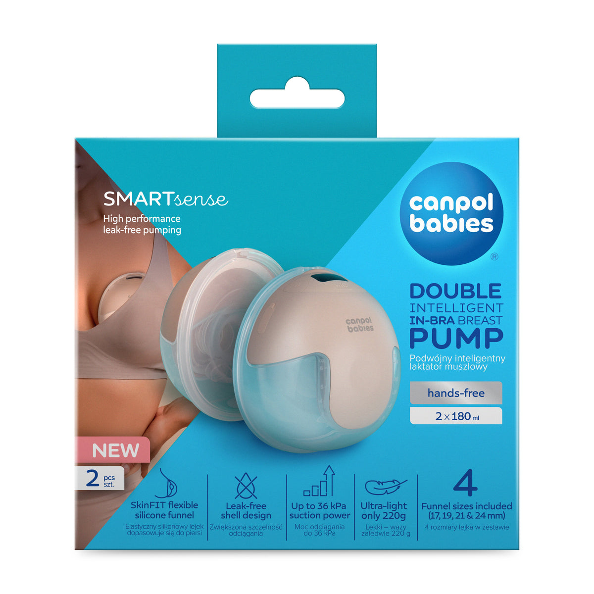TIRE LAIT CANPOL MAIN LIBRE DOUBLE