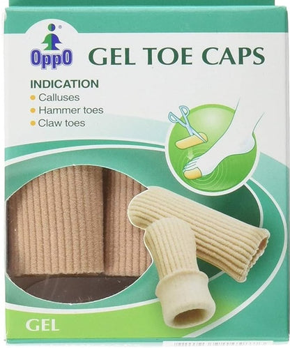 CAPUCHON D'ORTEIL EN SILICONE AVEC TISSU 6704