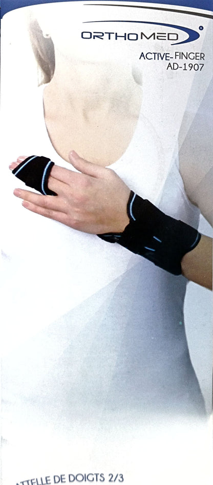 Attelle de doigt 2/3 REF : 1907  DROITE