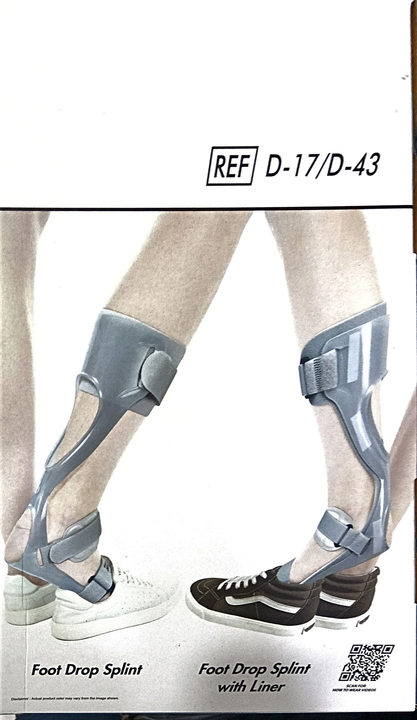 Releveur de pied TYNOR DROITE (ATTELLE ANTI STEPPAGE)