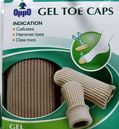 CAPUCHON D'ORTEIL EN SILICONE AVEC TISSU 6704