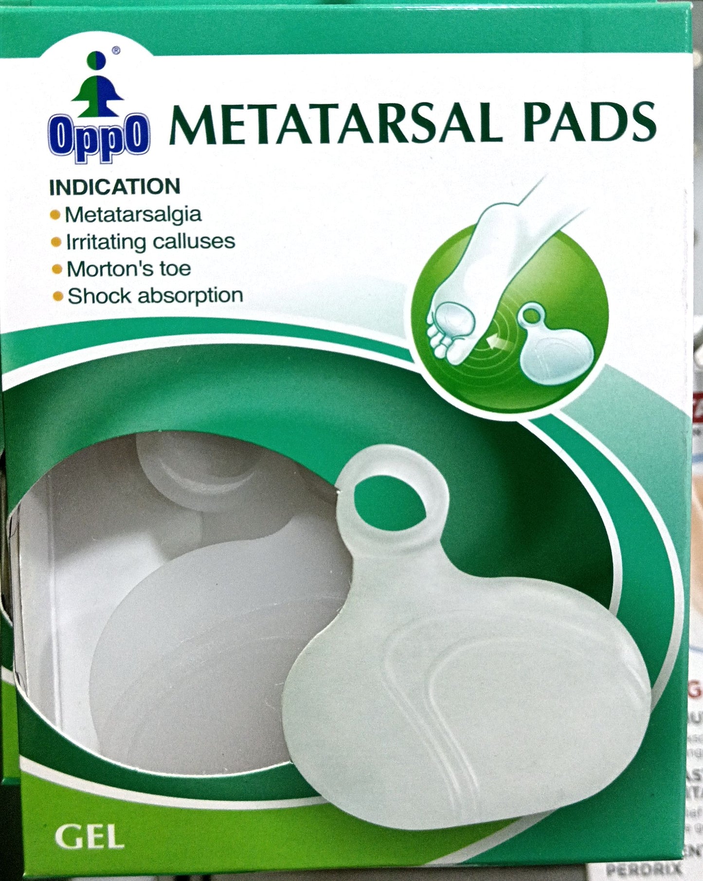 COUSSINETS METATARSIENS EN SILICONE 6442