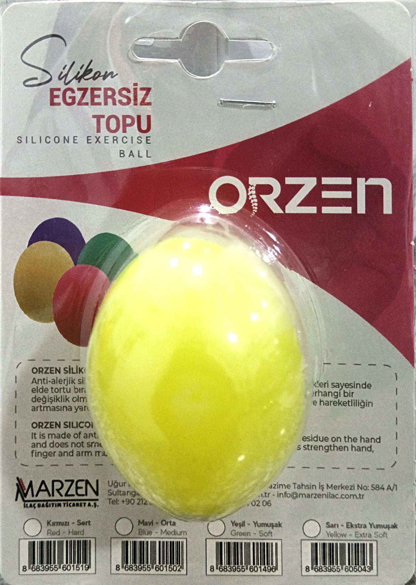 Ballon d'exercice ORZEN