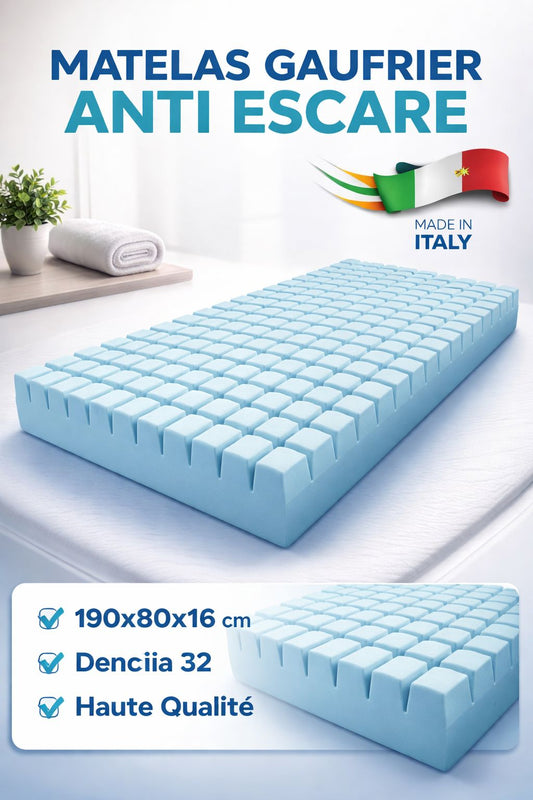 Matelas gaufrier anti escare 80*190*16  DS32
