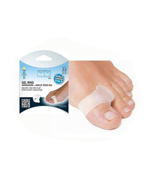 SÉPARATEUR d'orteil en silicone + Anneau