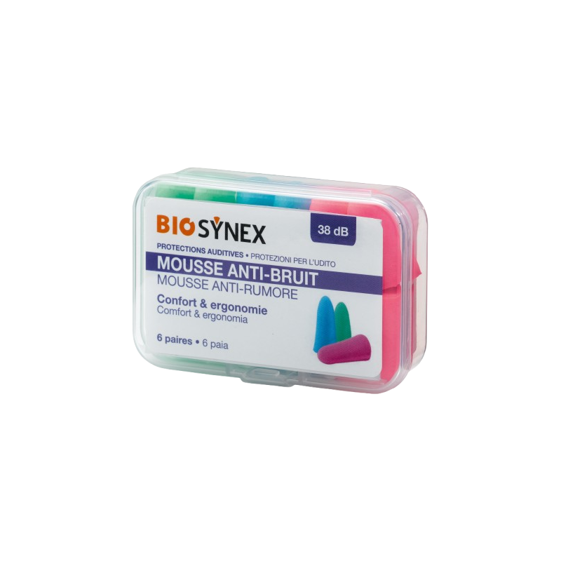 Mousse anti bruit BIOSYNEX 3 paires