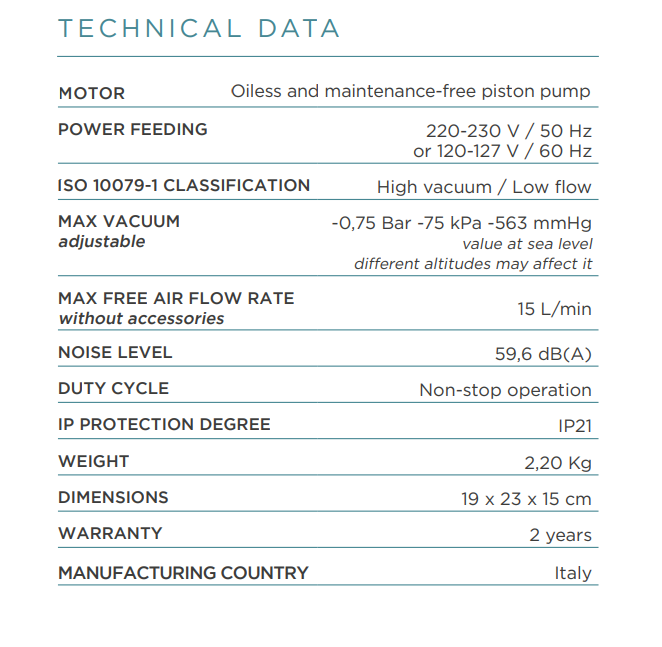 Aspirateur "NEW ASPIRET"