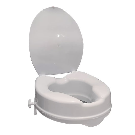 REHAUSSE DE TOILETTE AVEC COUVERCLE