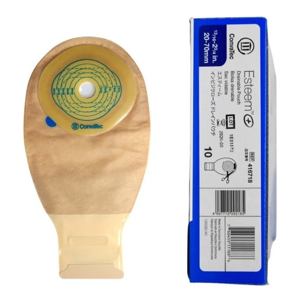 CONVATEC POCHE COLOSTOMIE ESTEEM
Référence 416718