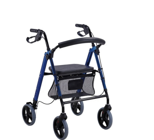 Deambulateur à 4 roues avec assise pliable 9144L