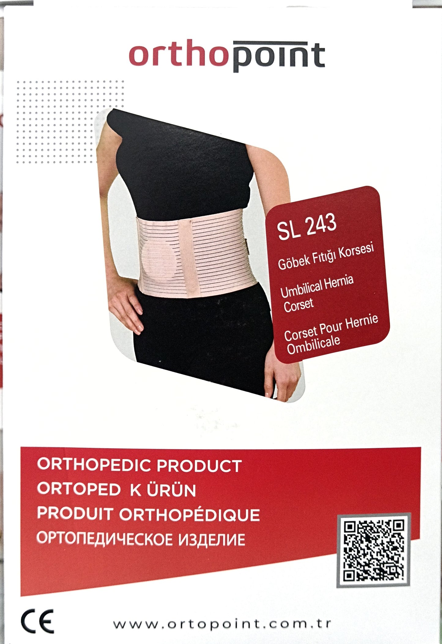 Ceinture hernie ombilicale 243Y