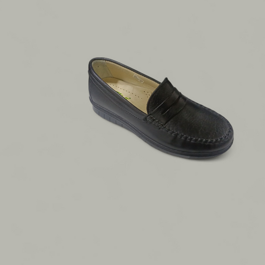 MOCCASIN ORTHOPEDIQUE FEMME M50 NOIR  37