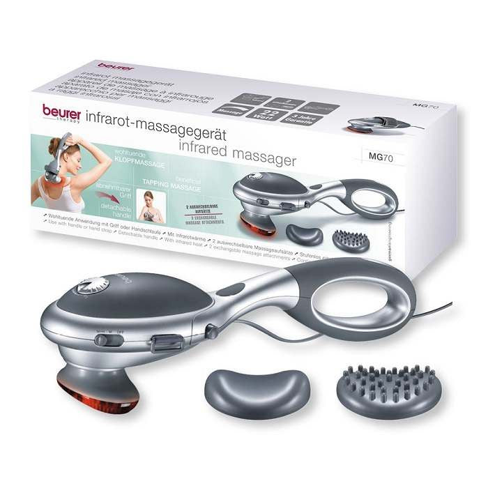 APPAREIL DE MASSAGE A INFRAROUGE MG 70
BEURER